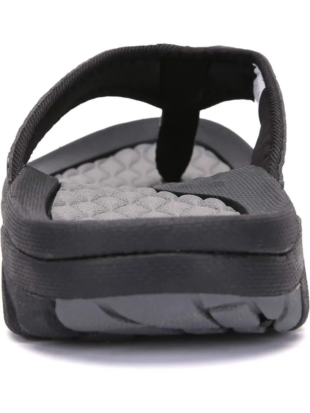 Men's Black Beach Flip-Flops Water Casual Outdoor Athletic Thong Sandal Slipper